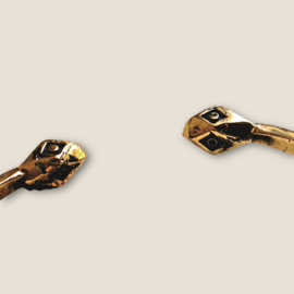 Tribal Brass Bangle