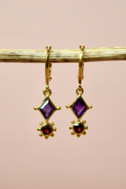 Celestial Ignite Oorbellen - Gold Plated