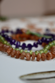 Sunstone Mineral Bracelet