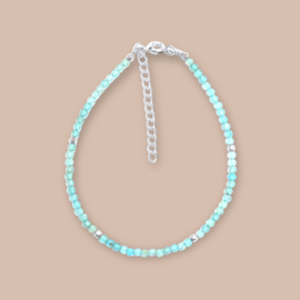 Apatite Bracelet Sterling Silver