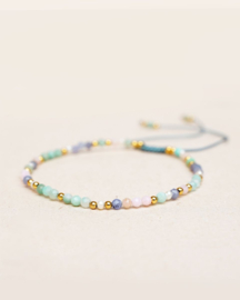 Calmness Stones Gold Plated Bracelet / Muja Juma Armband