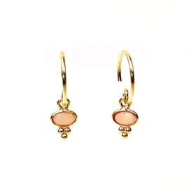 Gipsy Opal Gold Vermeil Earrings / Muja Juma
