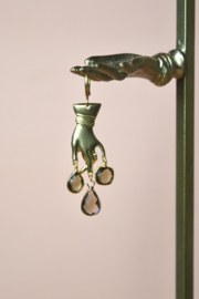 Hand of Fortune Rookkwarts Oorbel / La Tarifa