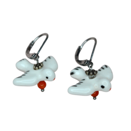 Porcelain Freedom Earrings