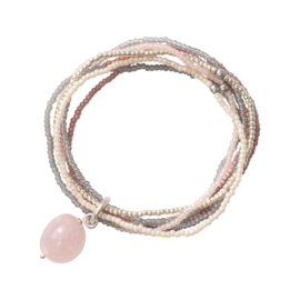 Nirmala Rose Quartz Bracelet / Armband