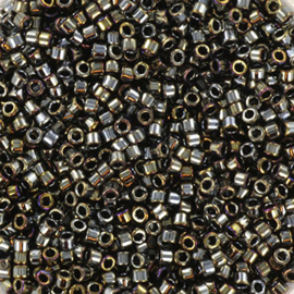 MIYUKI DELICA 2MM METALLIC IRIS STEEL 26