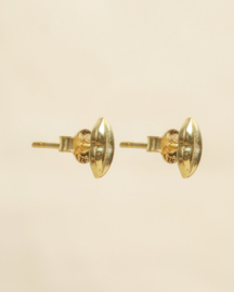 Lips Gold Vermeil Earstuds / Muja Juma