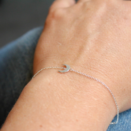 Sterling Silver Moon Bracelet / Armband