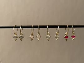 Gipsy Opal Gold Vermeil Earrings / Muja Juma