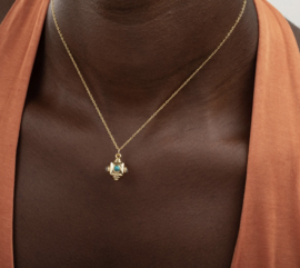 Amulet Necklace Gold Plated