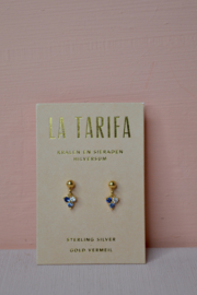 Pani Diya Oorknopjes - Gold Plated