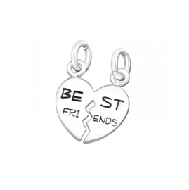 Sterling Silver Best Friends Pendant