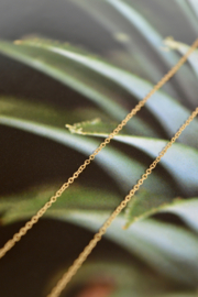 Base Chain Necklace 59 cm Gold Vermeil