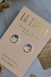Wave Studs Sterling Silver