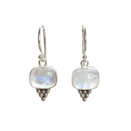 Moonstone Earrings Sterling Silver / Oorbellen