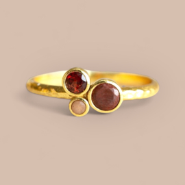 Aevy Ring Red Gold Vermeil / Muja Juma