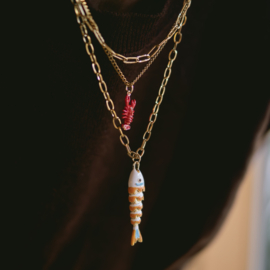 Kabel Schakel Roestvrijstaal Goud (per 10 CM)