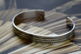 Bali Bangle/ Sterling Silver Armband