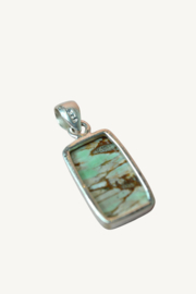 Sonora Bergturkoois Hanger - Sterling Zilver