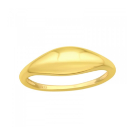 Plain Ring Gold Vermeil 19