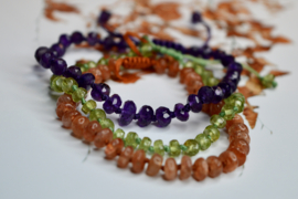 Peridot Mineral Bracelet