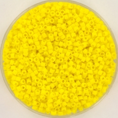 Miyuki Delica 2 mm Opaque Matte Yellow 751