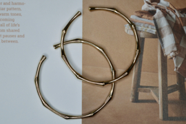 Bamboo Bangle Brass