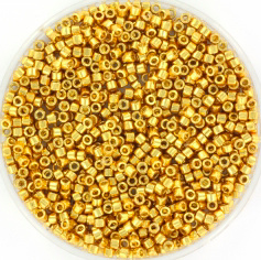 Miyuki Delica 2 mm Duracoat Galvanized Gold 1832