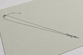Dagger Ketting - Silver Plated