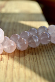 Rozenkwarts 12 mm Kralen