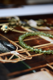 Peridot Mineral Bracelet