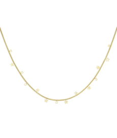 Necklace Stars Gold