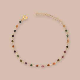 Tourmaline Harmonic Bracelet / Gold Vermeil