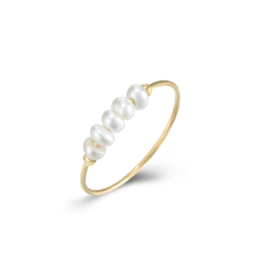 Pearl Ring Stainless Steel