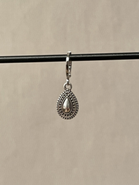 Dotted Raindrop Earring