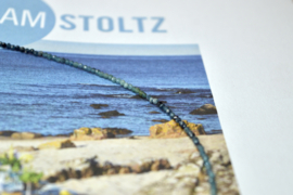 Blauw Toermalijn Lagoon Ketting