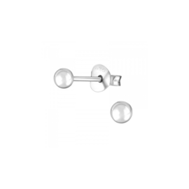 Dot Studs Sterling Silver Oorstekers