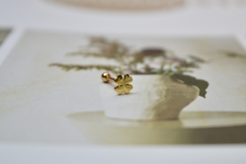 Lucky Clover Piercing - Gold Vermeil