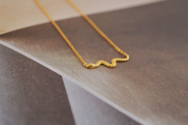 Gold Vermeil Snake Necklace