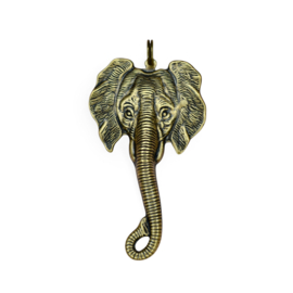 Elephant Pendant Brass