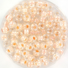 Miyuki Rocailles 4 mm Pearlized Effect Salmon 4604