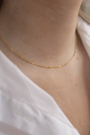 Ball Necklace Gold Vermeil 50 cm