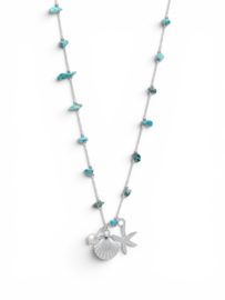 Ocean Treasures Ketting - Stainless Steel Zilver