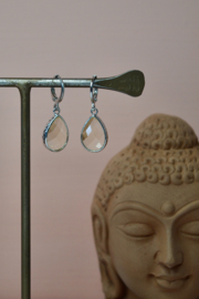 Lemon Blush Oorbellen - Silver Plated