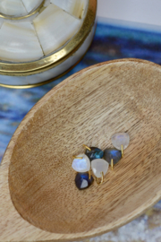 Labradoriet Bedel - Gold Vermeil