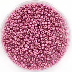 Miyuki Rocailles 2 mm Duracoat Galvanized Hot Pink 4210