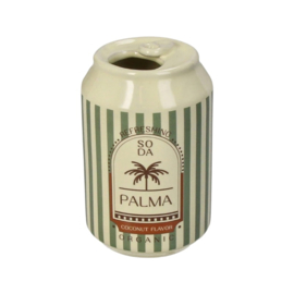 Stoneware Vase Soda Can Palma