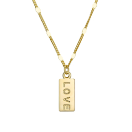 Love Necklace Gold Vermeil