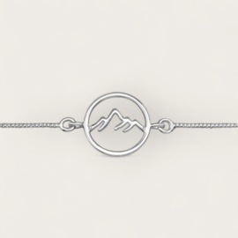 Mountains Bracelet Sterling Silver