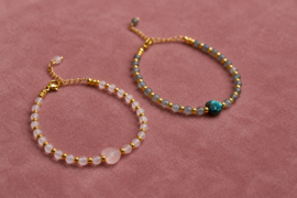 Rozenkwarts Amore Armband